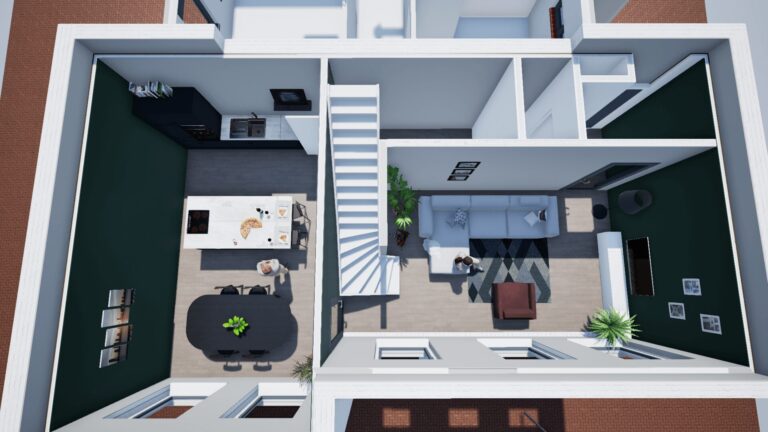app D-PLATTEGROND WOONKAMER KEUKEN
